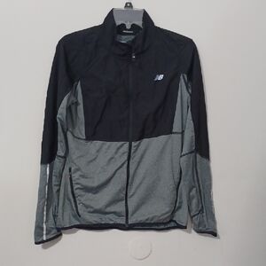 New Balance Women's Black and Gray Performance Jacket. NWOT. Size M